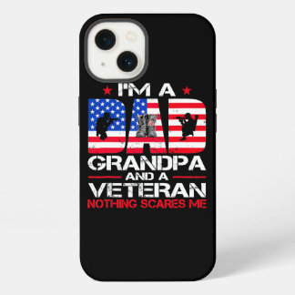 Ich bin ein Vater Großvater und Veteran nichts bri iPhone 13 Hülle
