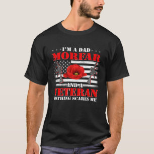 Ich bin ein Vater Morfar und ein Veteran nichts st T-Shirt