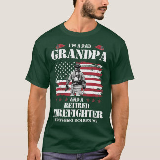 Ich bin ein Vater Opa und ein ermüdeter Feuerwehrm T-Shirt