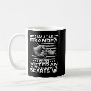 Ich bin ein Vater Opa und ein Veteran Nichts ersch Kaffeetasse