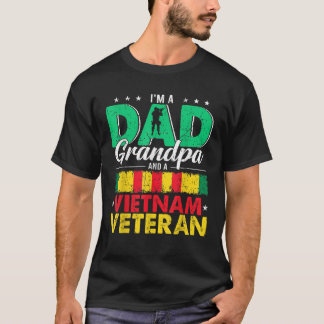 Ich bin ein Vater Opa und ein vietnamesischer Glüc T-Shirt
