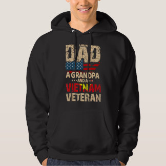 Ich bin ein Vater Opa und ein Vietnamveteran Hoodie