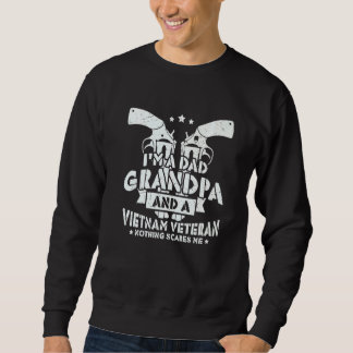 Ich bin ein Vater Opa und ein Vietnamveteran Rentn Sweatshirt