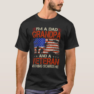 Ich bin ein Vater Opa und Veteran Veteran Veteran' T-Shirt