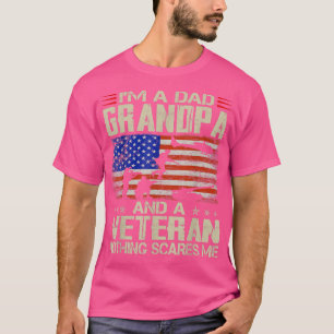 Ich bin ein Vater Opa und Veteran Veteran Veteran' T-Shirt