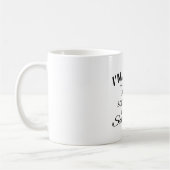 Ich bin ein Vater und ein Data Scientist Nichts sc Kaffeetasse (Links)