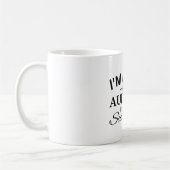 Ich bin ein Vater und ein Prüfer, nichts schreckt Kaffeetasse (Links)