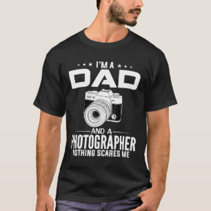 Ich bin ein Vater und Fotograf Cooler Funny Vatert T-Shirt