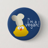 ich bin ein veganes button (Vorderseite)