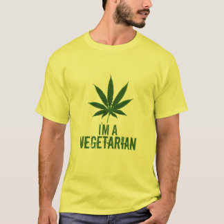 Ich bin ein vegetarischer T - Shirt