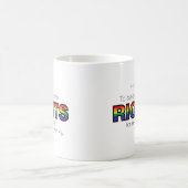 Ich bin ein Verbündeter Kaffeetasse (Mittel)