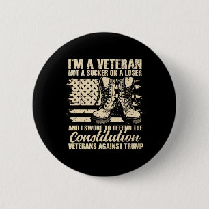 Ich bin ein Veteran, kein Trottel oder Verlierer, Button