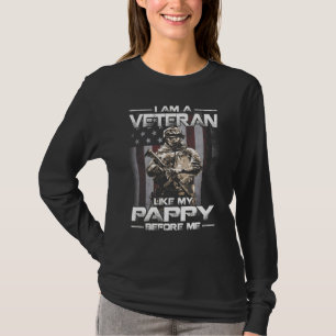 Ich bin ein Veteran wie mein Appetit vor meiner US T-Shirt