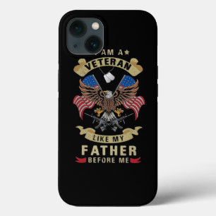 Ich bin ein Veteran wie mein Vater vor mir 1 Case-Mate iPhone Hülle