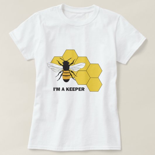 Ich bin ein Viehhalter Bienenstock Ladys T - Shirt (Design vorne)