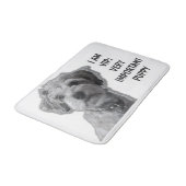 Ich bin ein VIP: Sehr wichtiger Welpe, niedlicher Badematte (Schrägansicht)