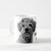 Ich bin ein VIP: Sehr wichtiger Welpe, niedlicher  Kaffeetasse (Vorderseite Links)