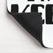 Ich bin ein Wächter Mousepad (Ecke)