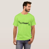 Ich bin ein Wächter T-Shirt (Vorne ganz)