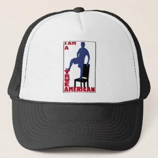 Ich bin ein wahrer Amerikaner Truckerkappe