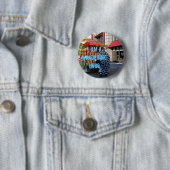 Ich bin ein wandernder Hobo Button (Beispiel)