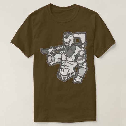 Ich bin ein Warrior Classic TShirt (Design vorne)