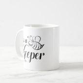 Ich bin ein Wärter Kaffeetasse (Vorderseite Links)