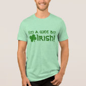 Ich bin ein Wee Bit irisch, Teil-irisch Tri-Blend Shirt (Vorderseite)