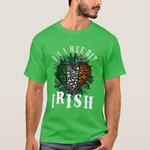Ich bin ein Wee Bit Irish, Funny Saint Patricks Le T-Shirt