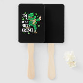 Ich bin ein Wee Bit Irish St Patrick's Day Liebhab Fächer (Vorne und Hinten)