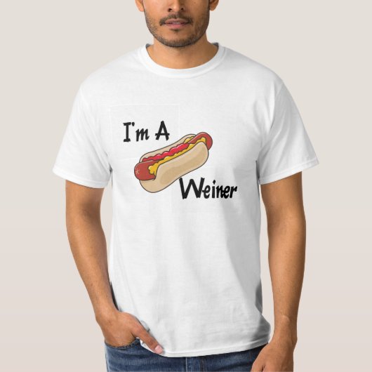 Ich bin ein Weiner T - Shirt (Vorderseite)