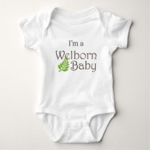"Ich bin ein Welborn Baby-Baby-" Baby-Bodysuit