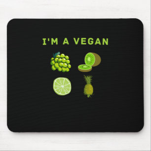 Ich bin ein Welt-Vegetarier-Tag der Veganen Küche Mousepad