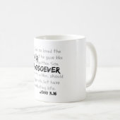 Ich bin ein wem auch immer Christliches Zitat Kaffeetasse (VorderseiteRechts)