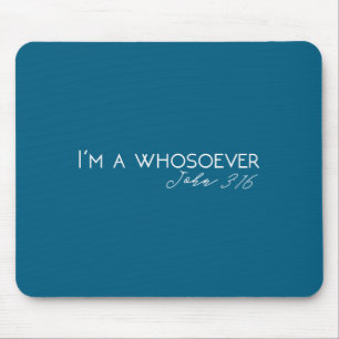 Ich bin ein Wer auch immer _ Johannes 3_16 Moderne Mousepad