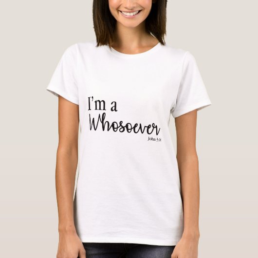 Ich bin ein whosoever T - Shirt (Vorderseite)