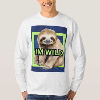 Ich bin ein wildes Herrenhemd T-Shirt