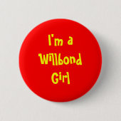Ich bin ein Willbond Mädchen Button (Vorderseite)