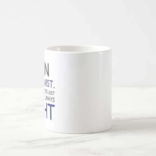 ICH BIN EIN WIRTSCHAFTSTEIN KAFFEETASSE (Mittel)