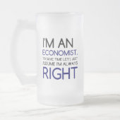 ICH BIN EIN WIRTSCHAFTSTEIN MATTGLAS BIERGLAS (Links)