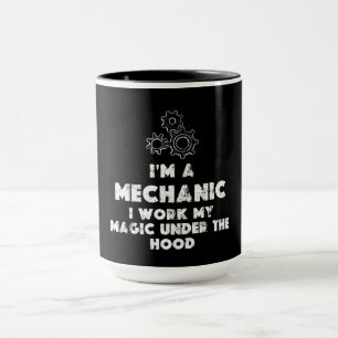 Ich bin ein witziges Mechaniker Tasse