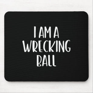 Ich bin ein Wracking Ll Halloween Ich bin einfach Mousepad