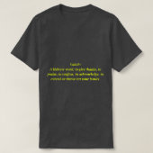 Ich bin ein Yadah-er T-Shirt (Design vorne)