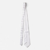 Ich bin ein Zahl-Typ Krawatte (Rückseite)