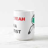 Ich bin ein Zahnarzt Kaffeetasse (Mittel)