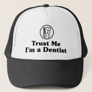 Ich bin ein Zahnarzthut Truckerkappe
