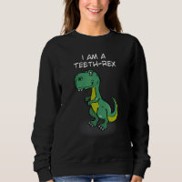 Ich bin ein Zähne Rex Trex erste Zehn Spaß Pun Din