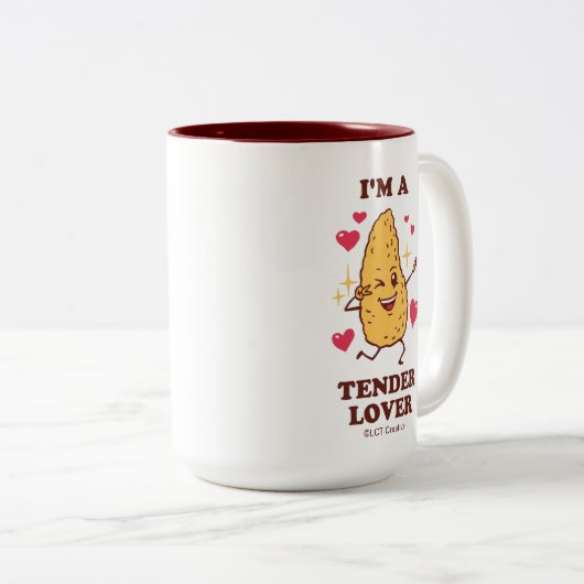 Ich bin ein zender Lover Zweifarbige Tasse (VorderseiteRechts)