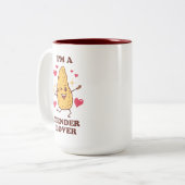 Ich bin ein zender Lover Zweifarbige Tasse (Vorderseite Links)