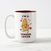 Ich bin ein zender Lover Zweifarbige Tasse (Links)